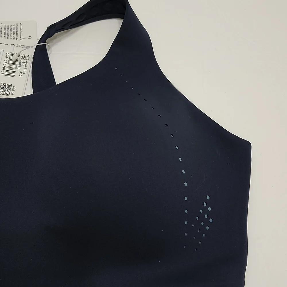 NEW Lululemon Air Support Bra - Navy blue - Picture 5 of 9